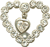 Gif animé bijoux coeur
